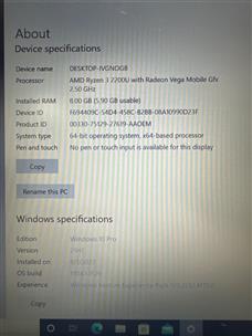 LENOVO V330 14ARR AMD Ryzen 3 2200U w Radeon Vega Mobile Gfx